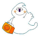 Fantasma Con Sacchetto Di Dolcetto O Scherzetto