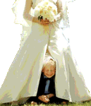 sposa con bambino